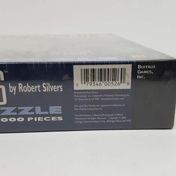 Elvis Jigsaw Puzzle Wertheimer Photomosaic 1000 Pc - Picture 10 of 12